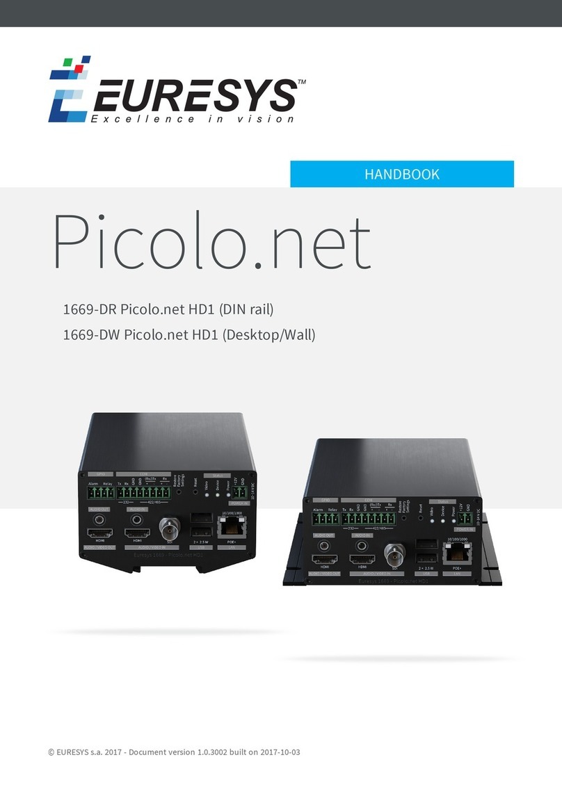 Euresys 1669-DR Picolo.net HD1 User manual