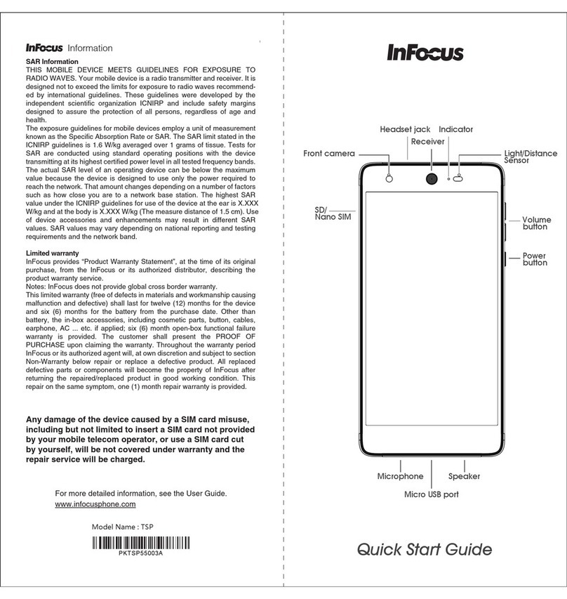 InFocus TSP User manual