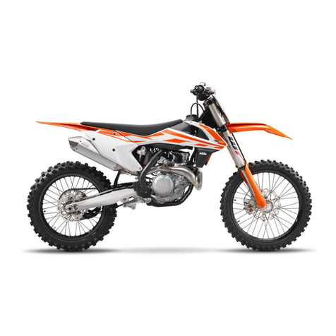 KTM 450 SX-F 2017 User manual