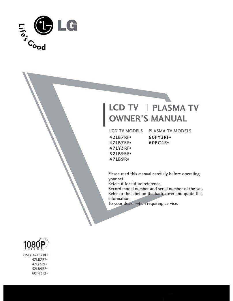 LG 42LB7RF-TB User manual