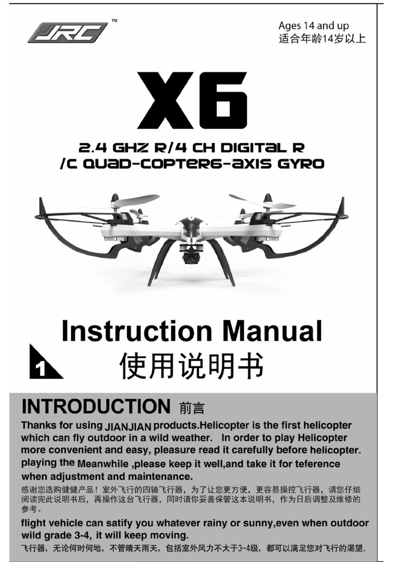 JJRC H16 YiZhan Tarantula X6 instruction manual