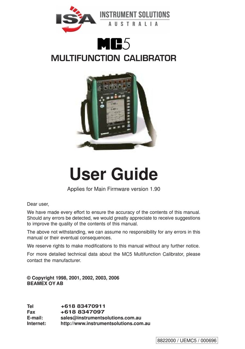 ISA MC5 user guide