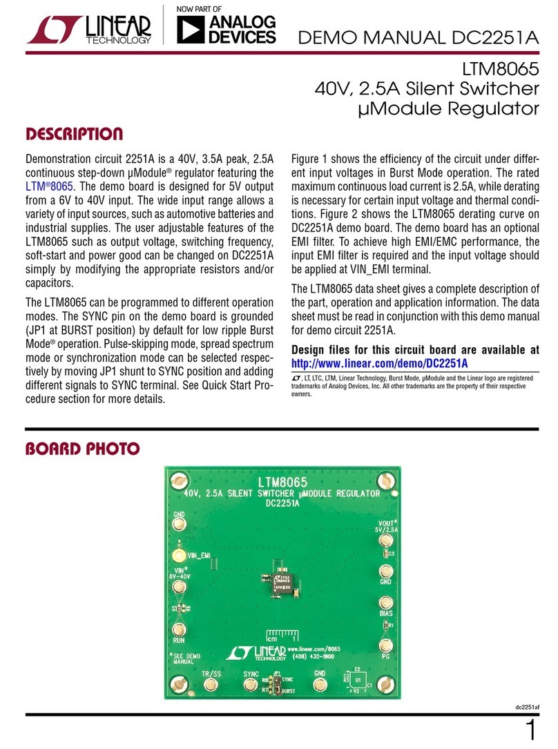 Linear Technology DC2251A Quick setup guide