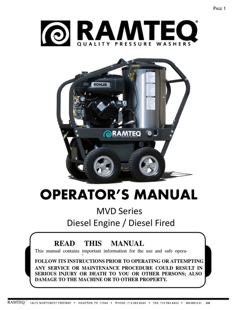 Ramteq MVD Series Operator's manual