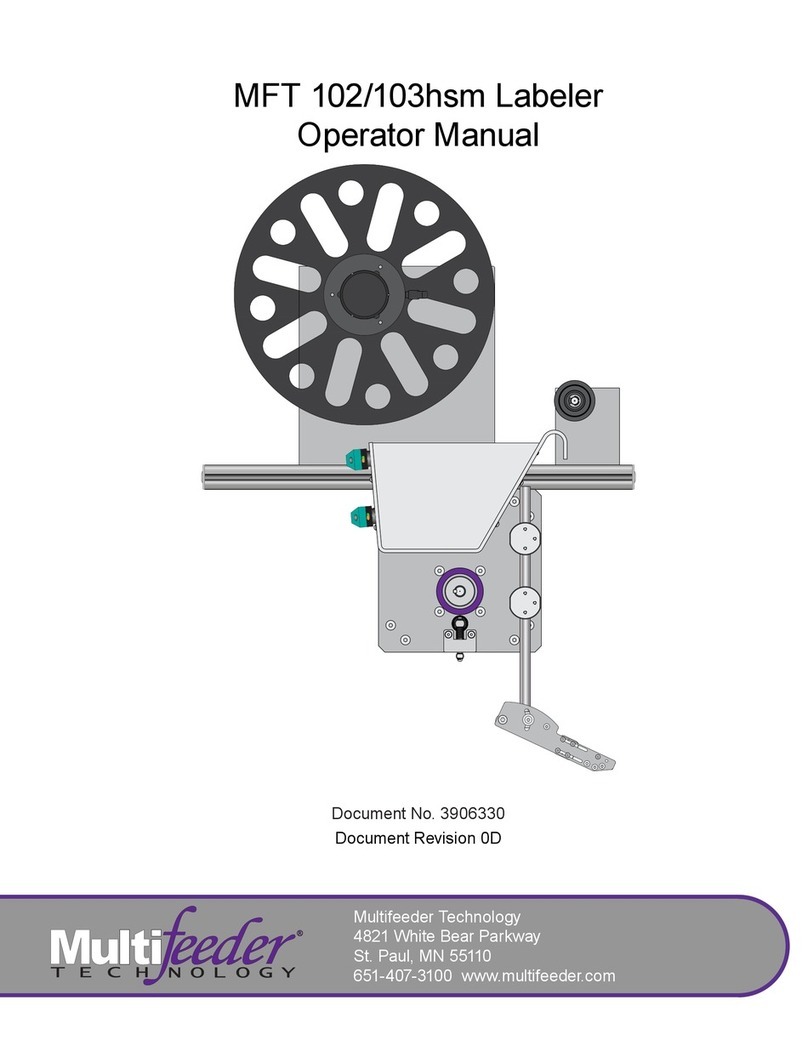 Multifeeder MFT 102hsm User manual