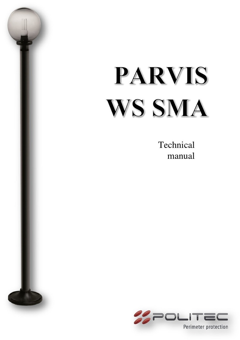 Politec PARVIS WS SMA User manual Politec PARVIS WS SMA User manual