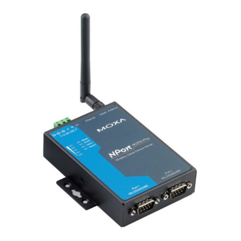 Moxa Technologies NPort W2150 Plus Quick installation guide Moxa Technologies NPort W2150 Plus Quick installation guide