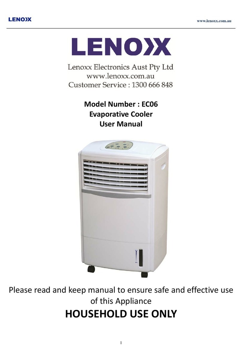 Lenoxx EC06 user manual