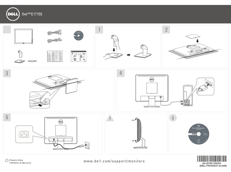 Dell E1715S User manual