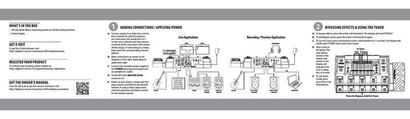 digi-tech RP1000 User manual