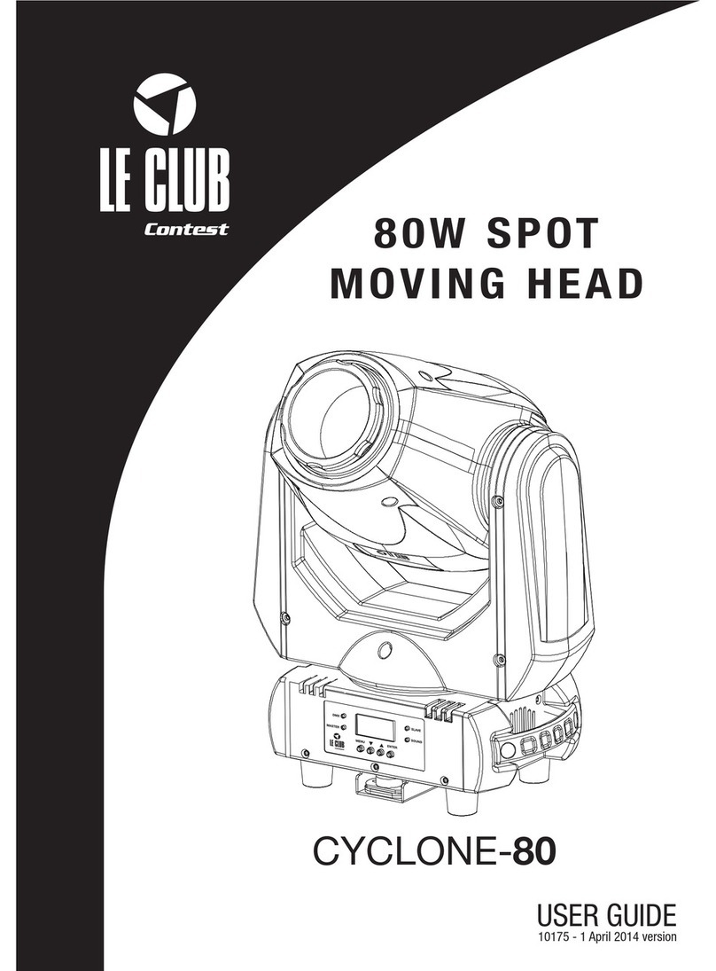 le club CYCLONE-80 user guide