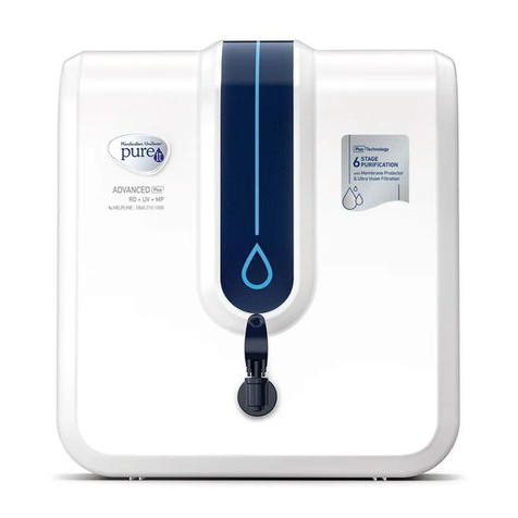 Pureit Advanced RO plus MF User manual