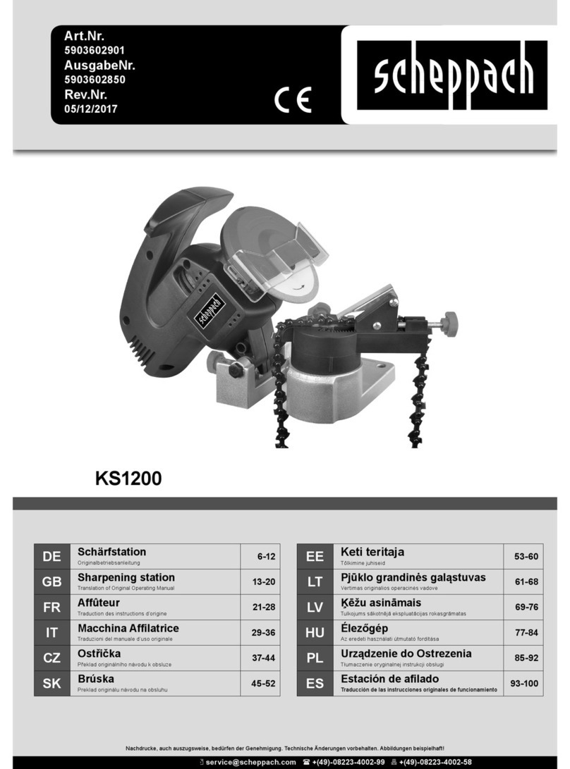 Scheppach 5903602901 Translation of original operating manual