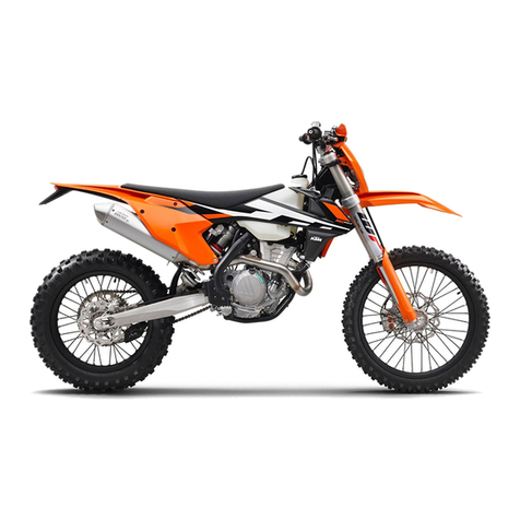 KTM 350 EXC-F EU 2018 owner's manual