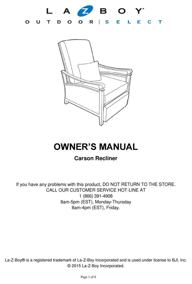 LAZBOY Carson User manual