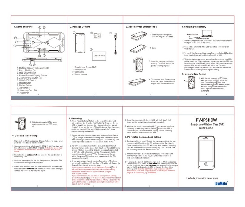 Lawmate PV-IP6HDW quick guide
