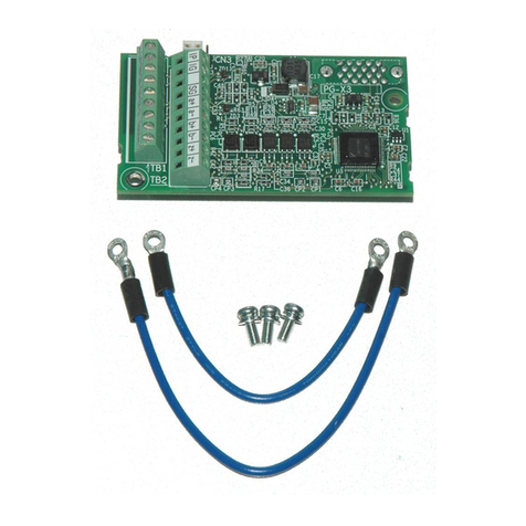 YASKAWA PG-X3 User manual