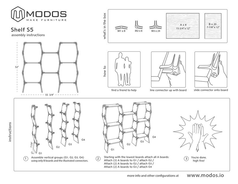 MODOS S5 Assembly instructions MODOS S5 Assembly instructions