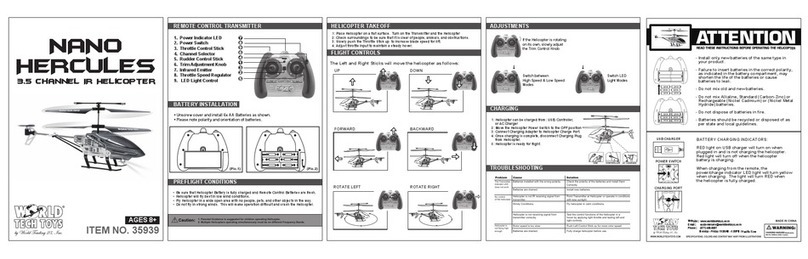 World Tech Toys NANO HERCULES User manual World Tech Toys NANO HERCULES User manual
