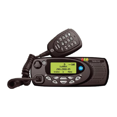 Tait TM8100 mobiles User manual