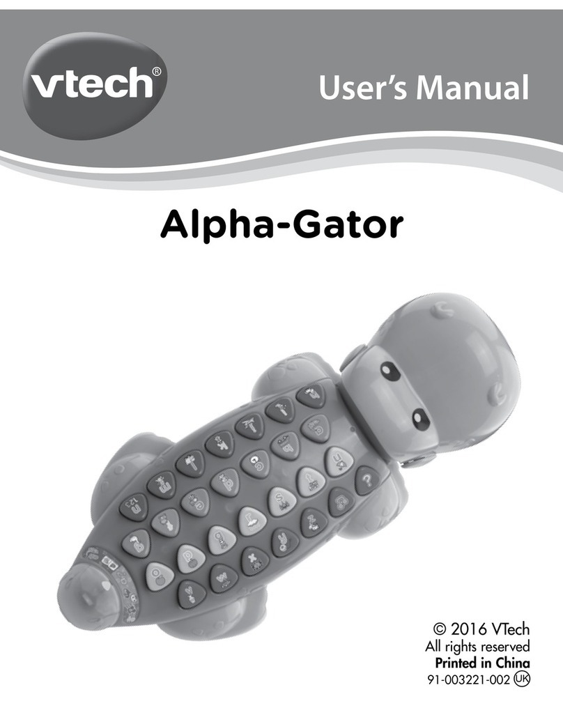V-tech Alpha-Gator User manual V-tech Alpha-Gator User manual