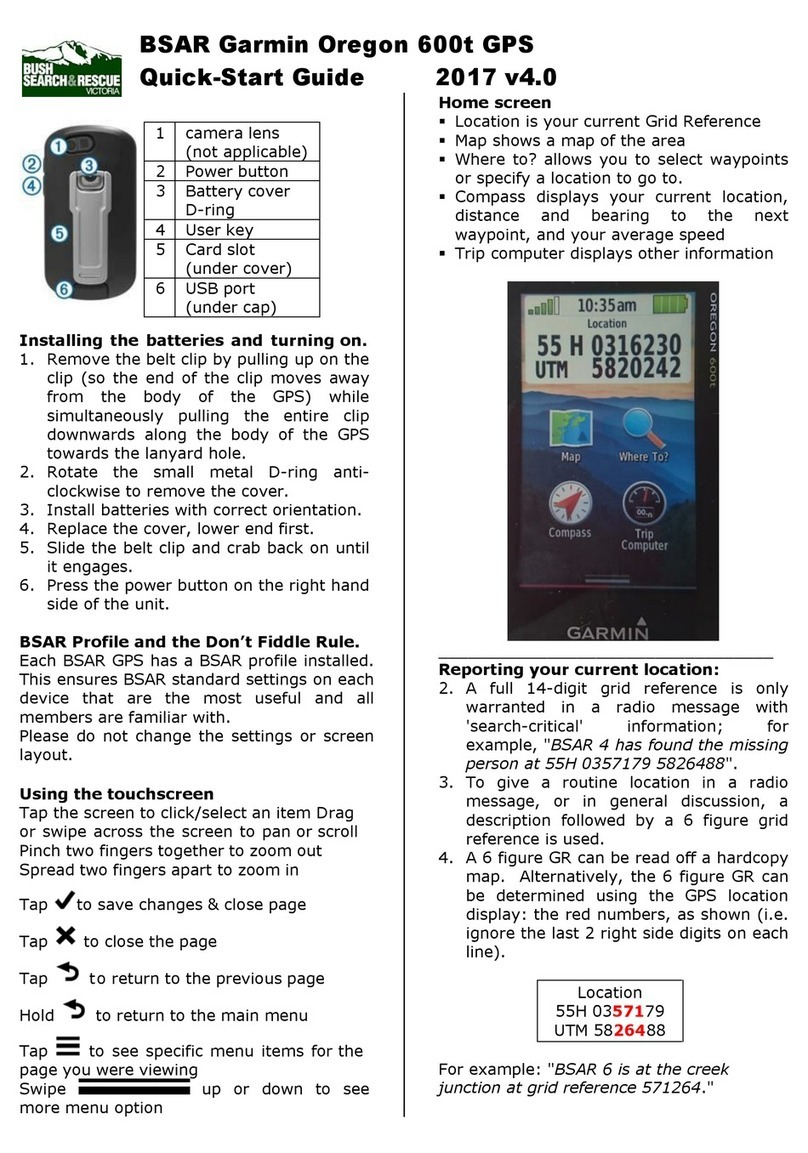 Garmin Oregon 600t User manual Garmin Oregon 600t User manual