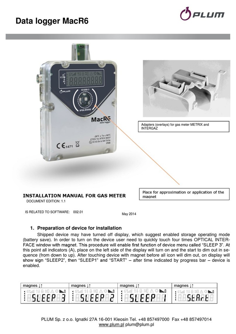 Plum MacR6 installation manual