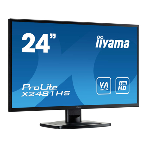 Iiyama ProLite XB2481HS User manual