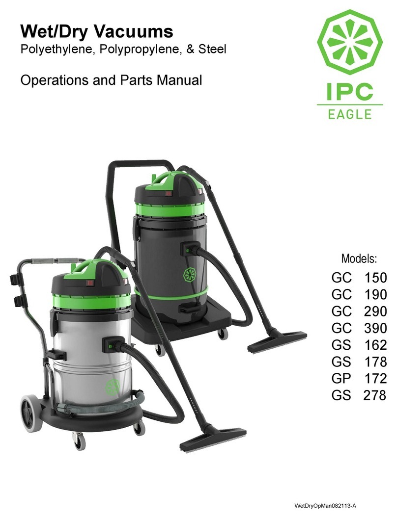 IPC Eagle GC 150 Operation and parts manual