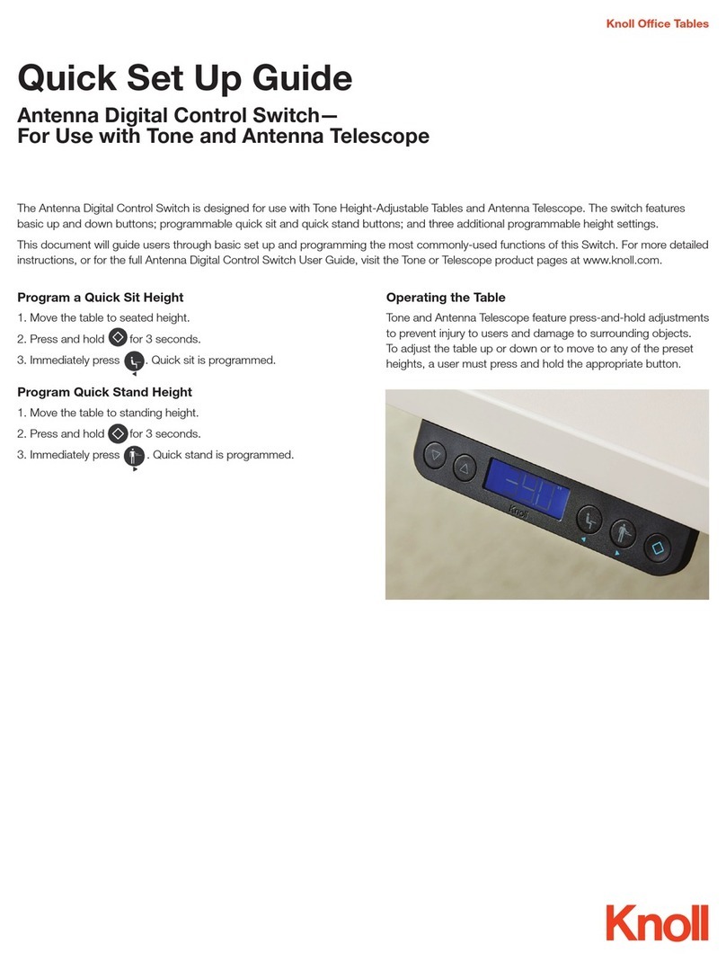 Knoll Antenna Digital Control Switch Quick setup guide Knoll Antenna Digital Control Switch Quick setup guide