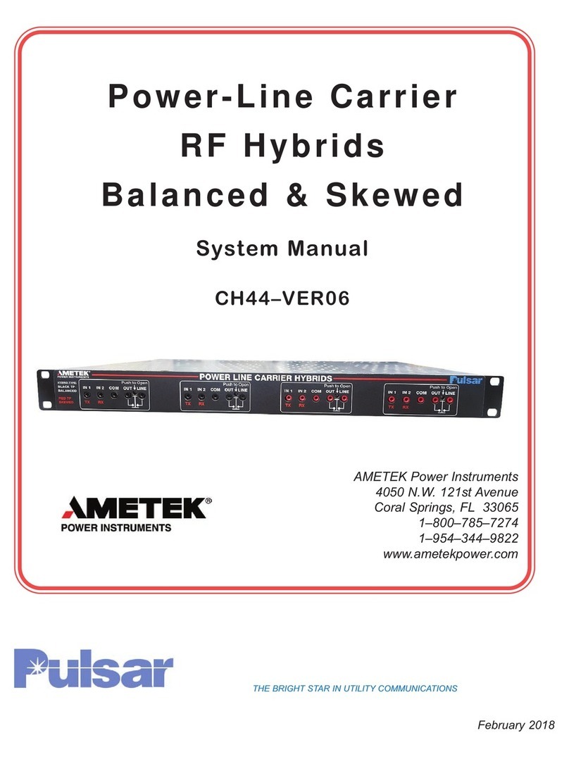 Ametek CH44-VER06 System manual