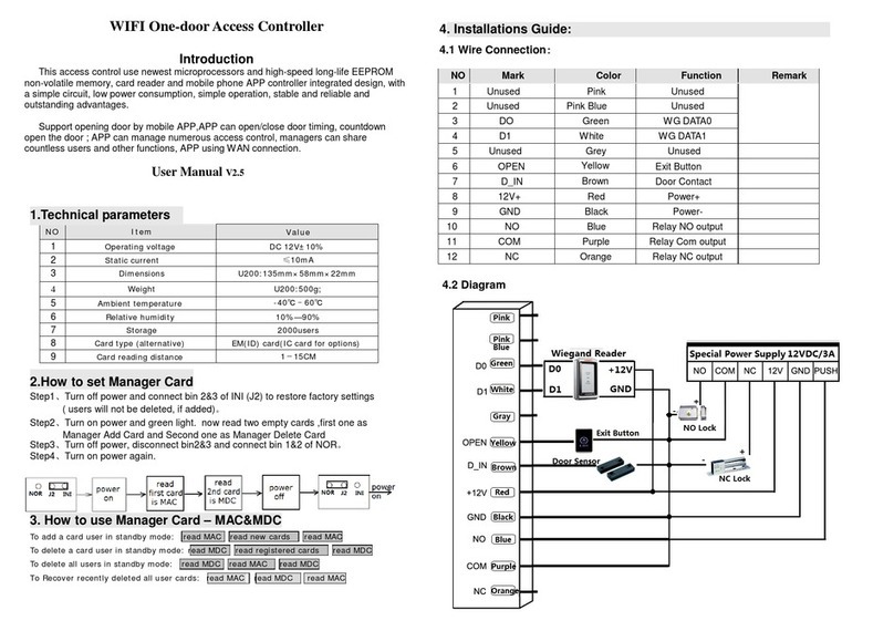 Yetong YET-112 installation guide