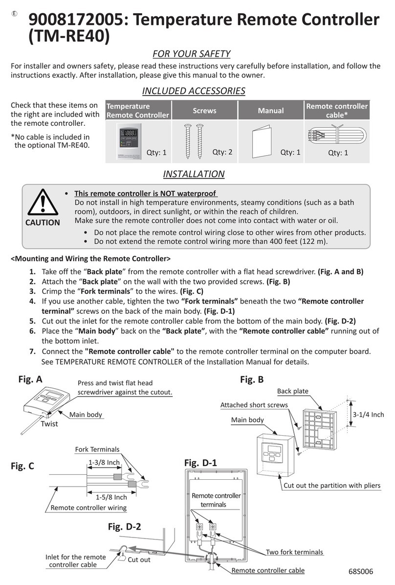 Takagi 9008172005 User manual
