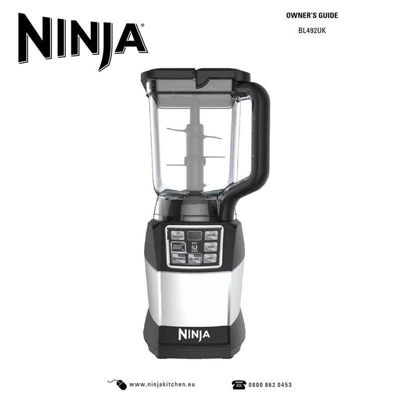Ninja BL492UK owner's guide