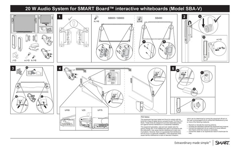 Smart Technologies sba-v manual
