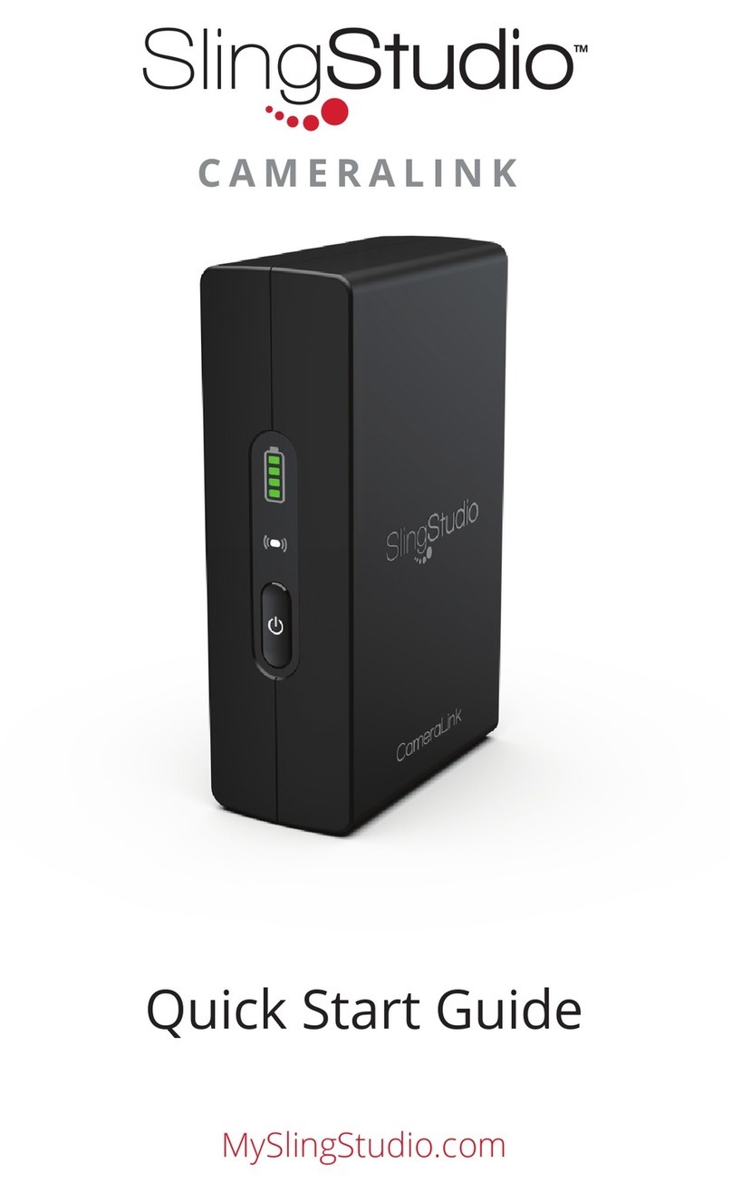 Sling Media SlingStudio CameraLink User manual