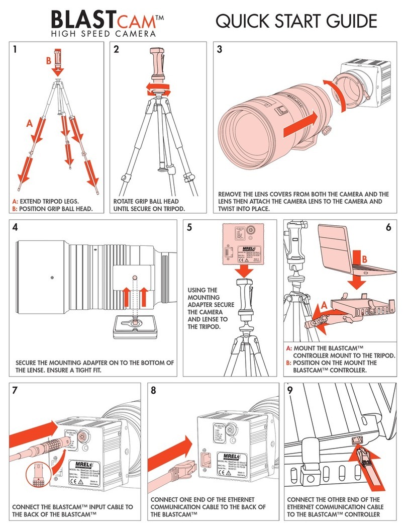 MREL BlastCam 2G Color User manual