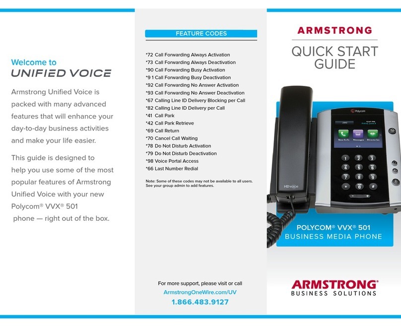 Polycom VVX 501 User manual