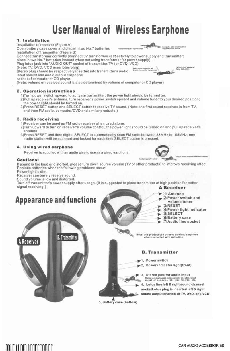 PYLE Audio PHPW2 user manual