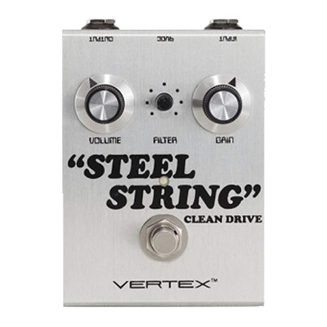 Vertex Steel String User manual