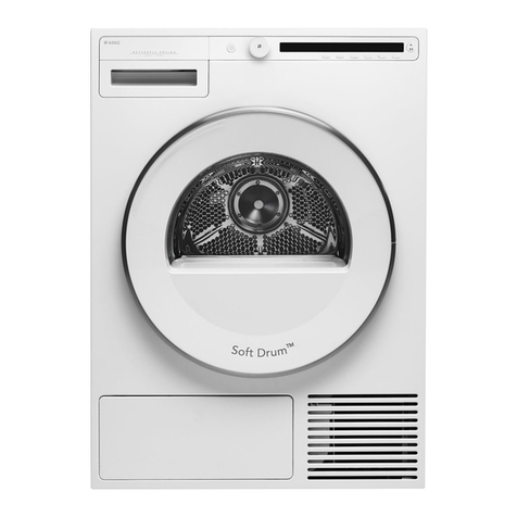 Asko T208H.W.AU User manual