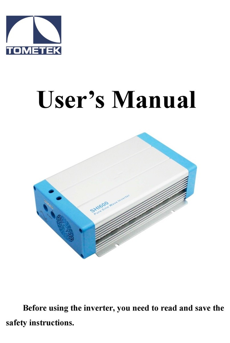Tometek SHI400-12 user manual