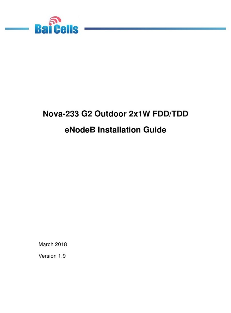 Baicells Nova-233 G2 Outdoor 2x1W FDD/TDD installation guide