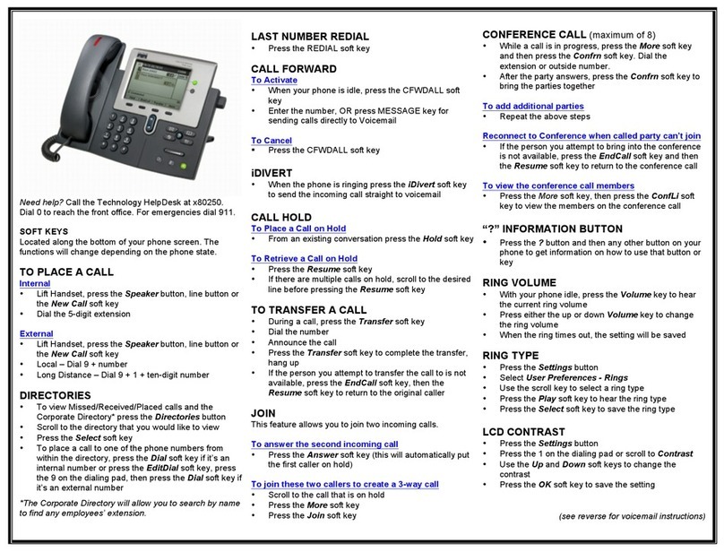 Cisco DATAVOX 7941 User manual