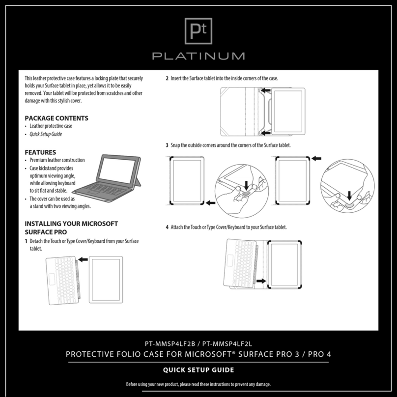 Platinum PT-MMSP4LF2B Quick setup guide