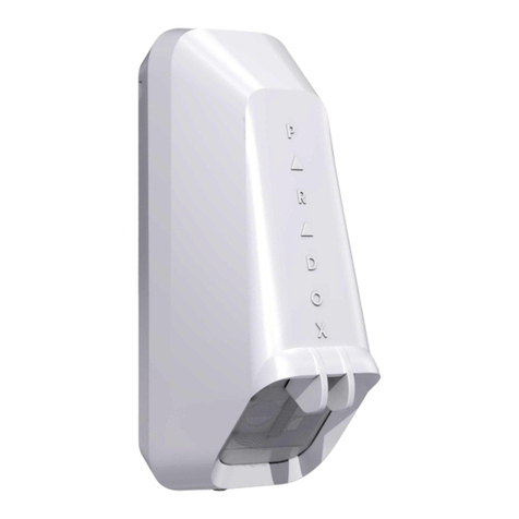 Paradox NV35MX User manual