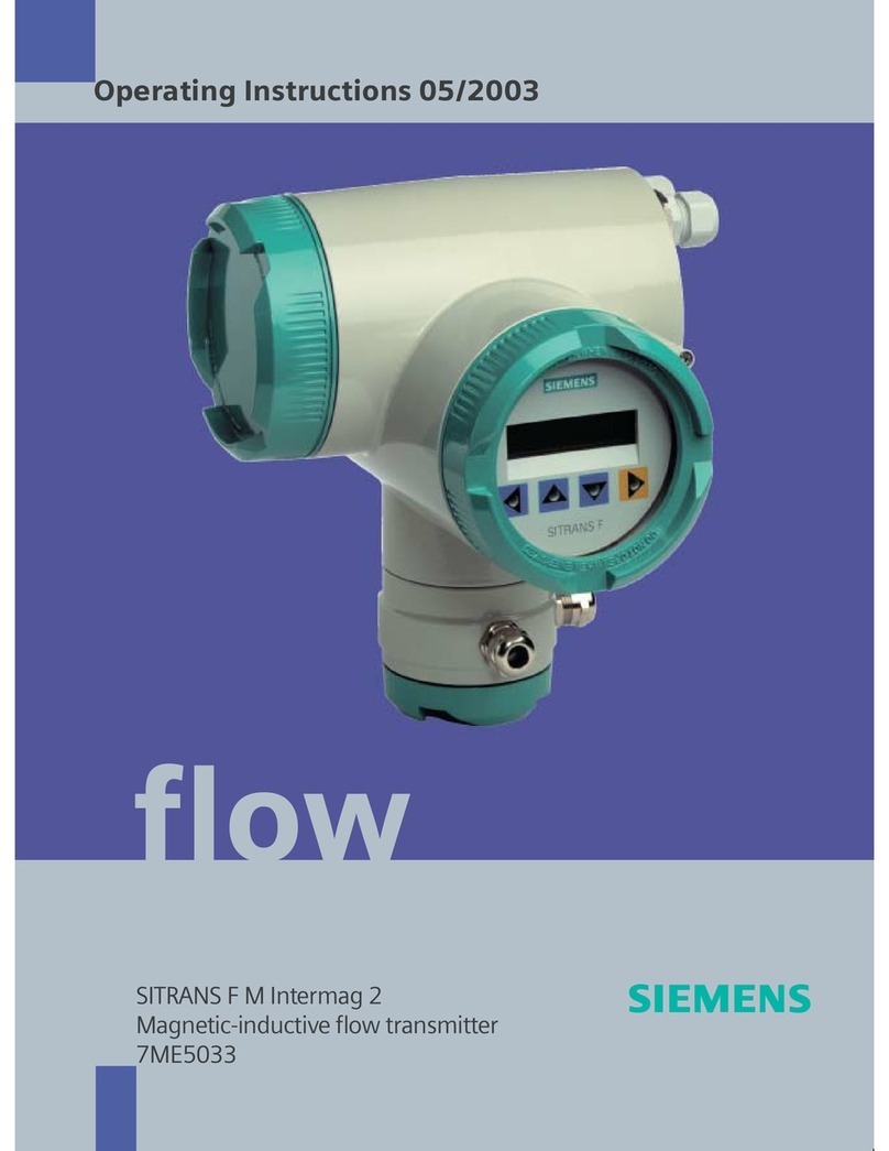 Siemens SITRANS F M Intermag 2 User manual