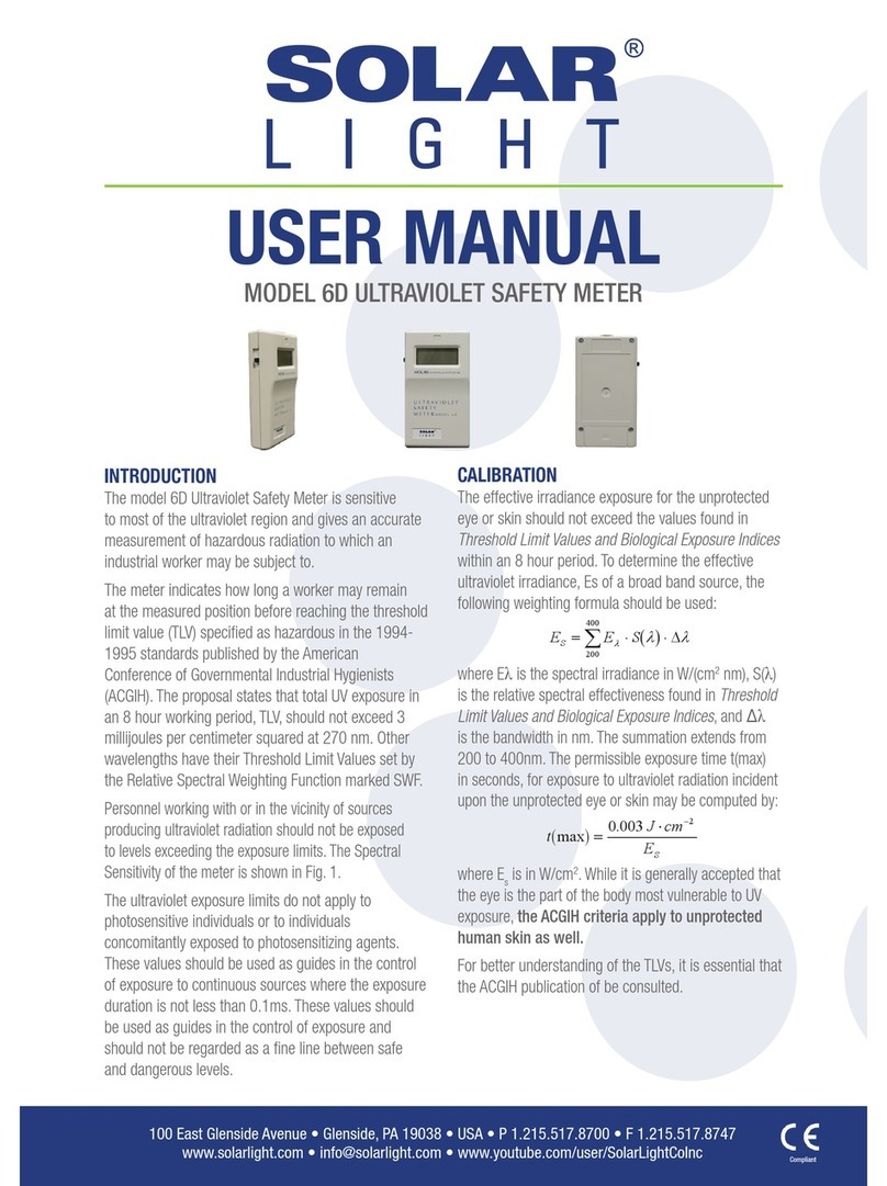Solar Light 6D user manual