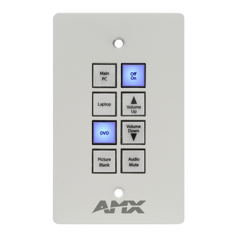 AMX Novara SP-08-E-US User manual