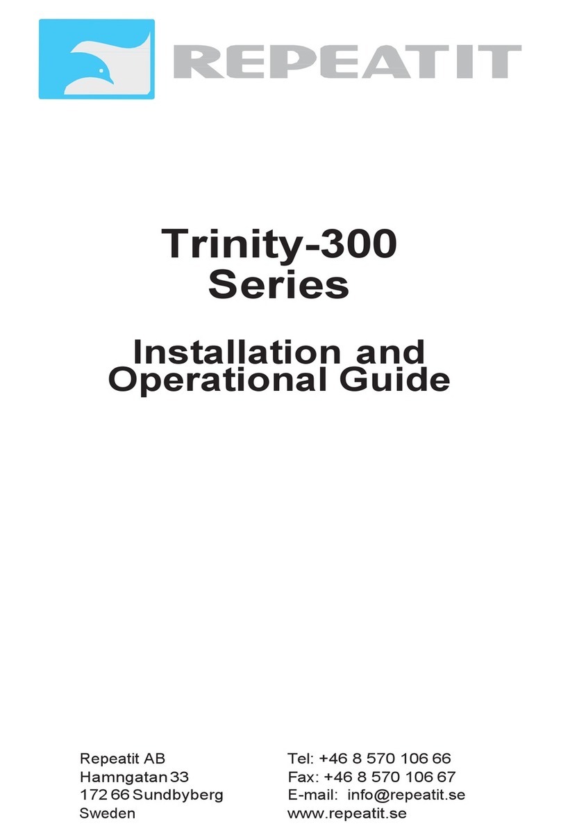 REPEATIT Trinity-323 Installation and operational guide REPEATIT Trinity-323 Installation and operational guide